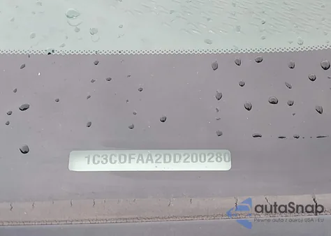 2013 Dodge Dart Se from USA, damaged, VIN 1C3CDFAA2DD200280